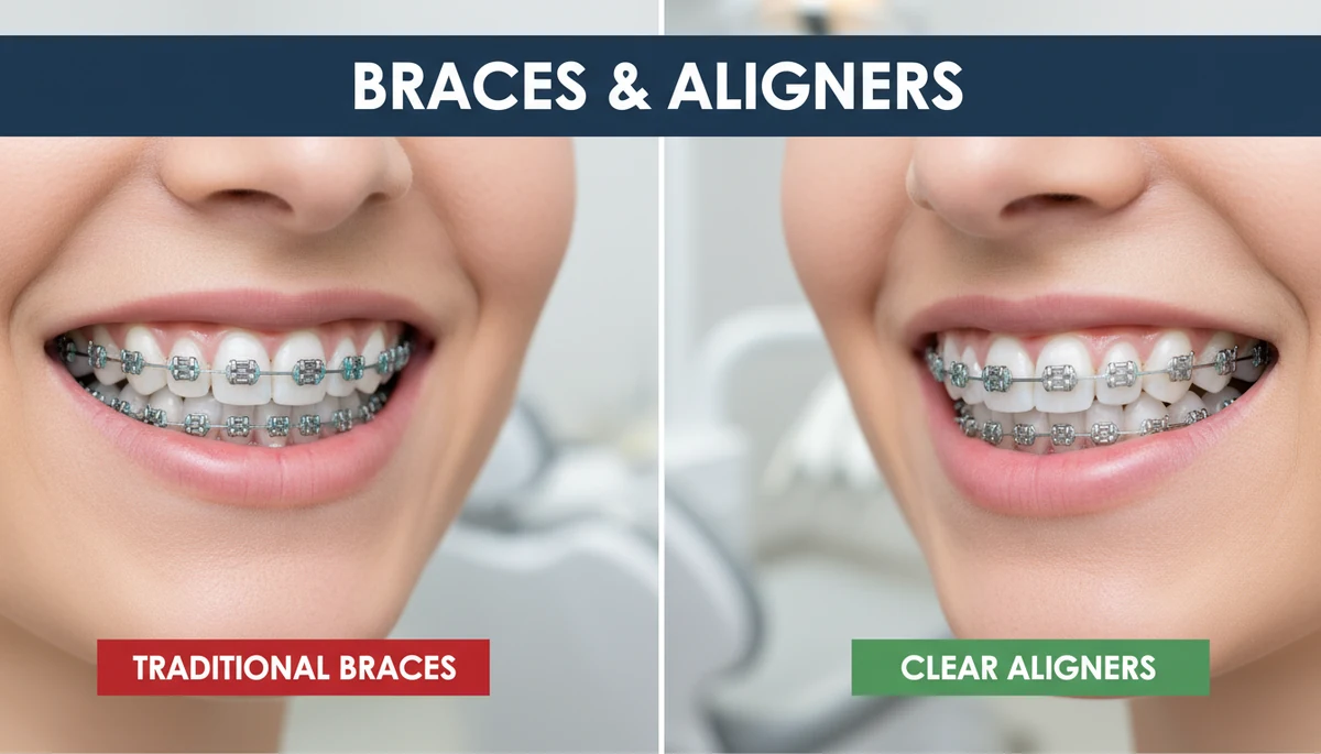Braces before and after at Joysmile Dental Clinic Juja
