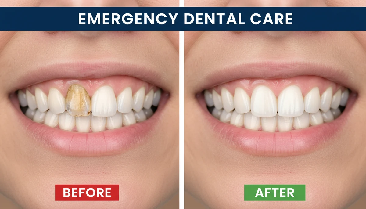 Tooth extraction before and after at Joysmile Dental Juja
