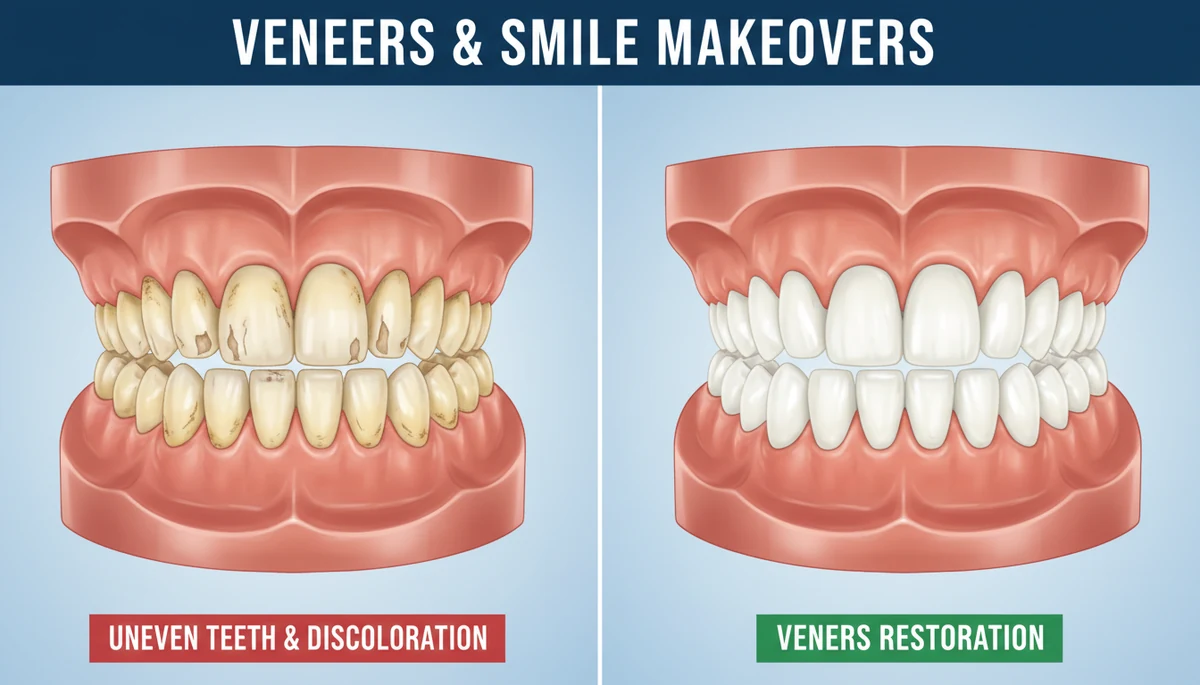 PFM crown before and after at Joysmile Dental Juja